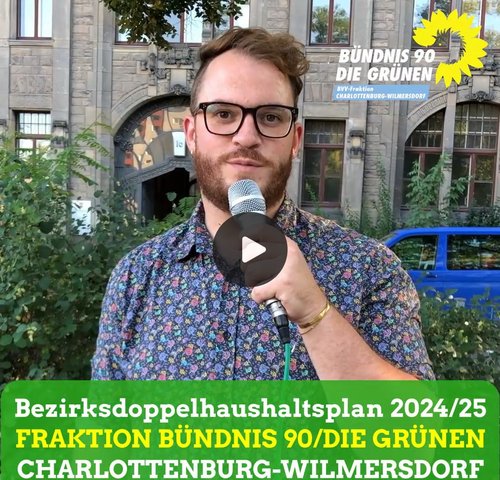 Doppelhaushalt 2024/25 in Charlottenburg-Wilmersdorf