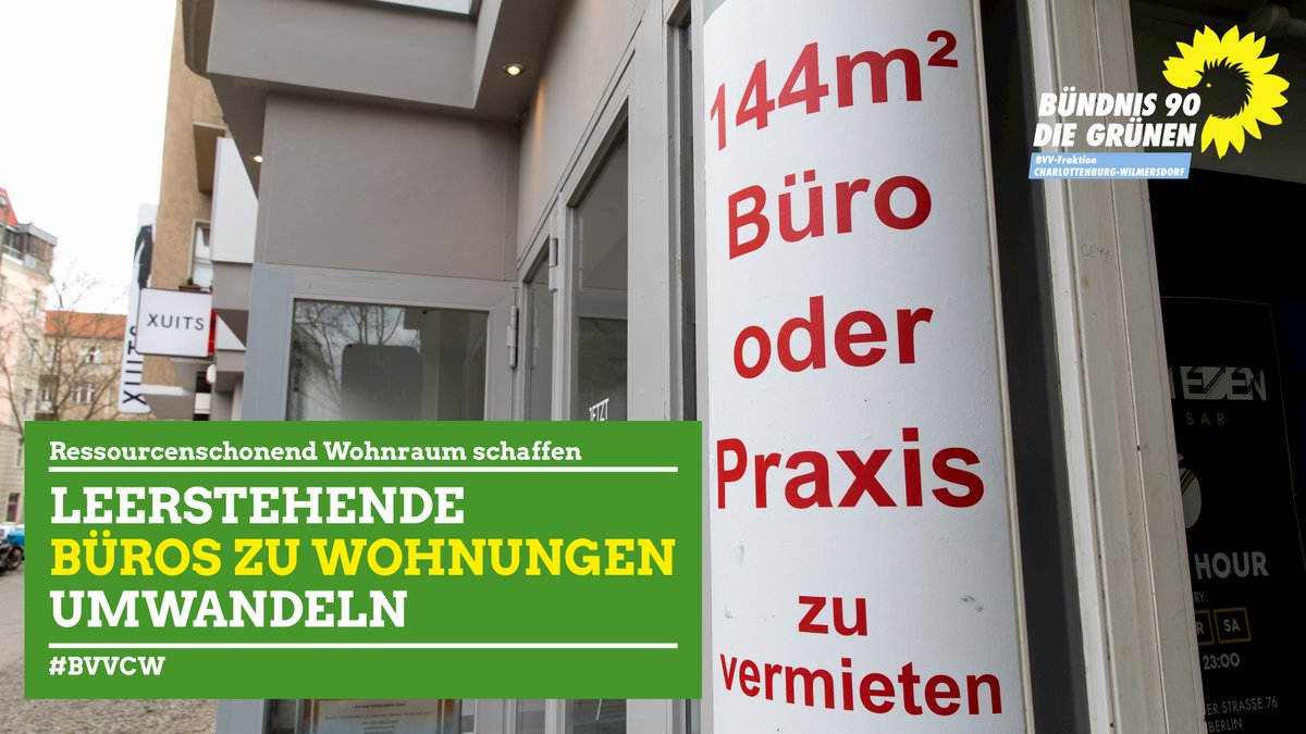 Leerstehende Büros zu Wohnungen umwandeln