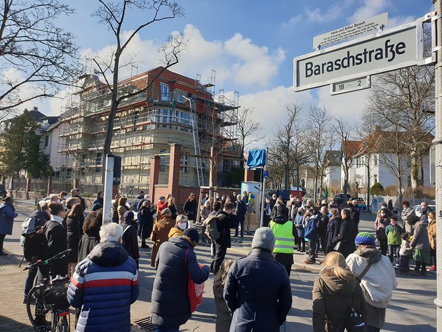 neuer Straßenname: Baraschstraße