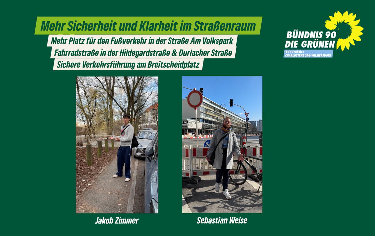Mehr Sicherheit und Klarheit im Straßenraum mit Jakob Zimmer und Sebastian Weise