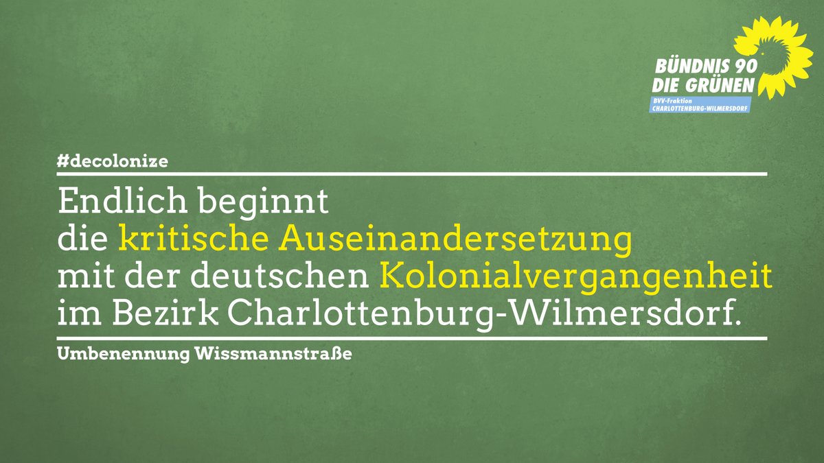 Kritische Auseinandersetzung mit deutscher Kolonialvergangenheit in Charlottenburg-Wilmersdorf