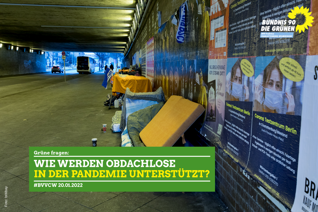 Wie werden Obdachlose in der Pandemie unterstützt?