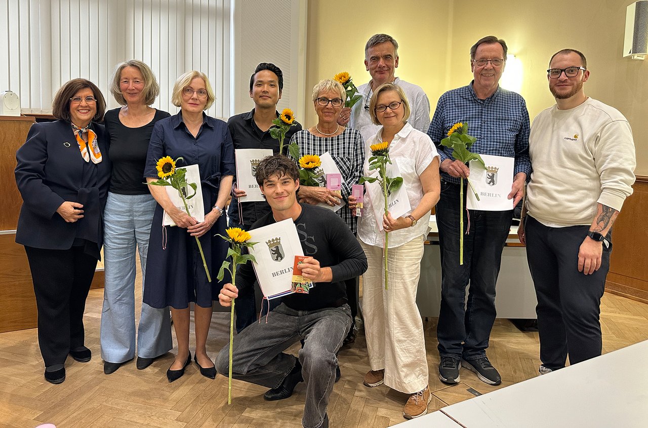 Mitglieder der grünen Fraktion in der letzten Bezirksverordnetenversammlung Charlottenburg-Wilmersdorf der 6. Wahlperiode 