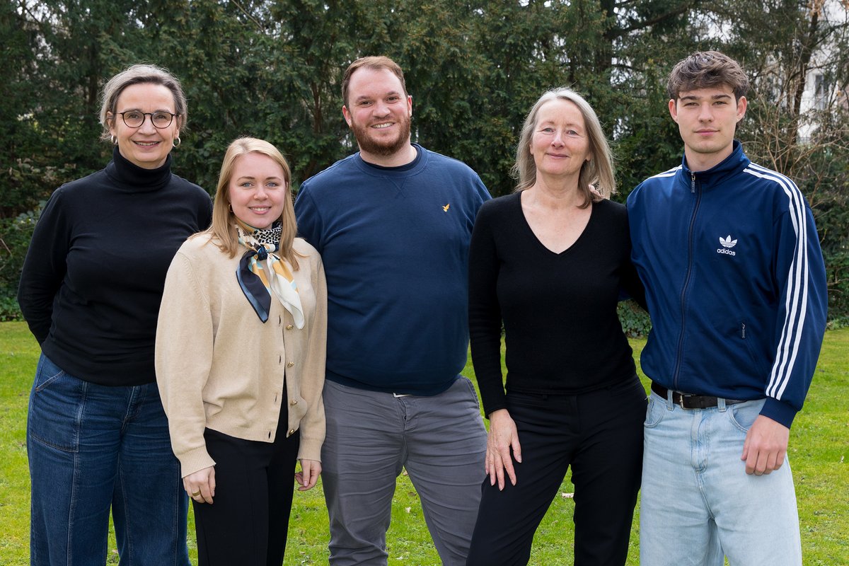 Fraktionsvorstand: v.l.n.r.: Anja Kraus, Alissa Wiemann, Sebastian Weise, Dagmar Kempf, Jakob Zimmer