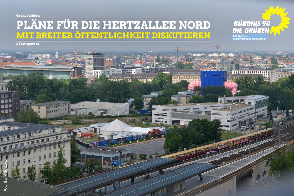 Pläne für die Hertzallee Nord mit breiter Öffentlichkeit diskutieren