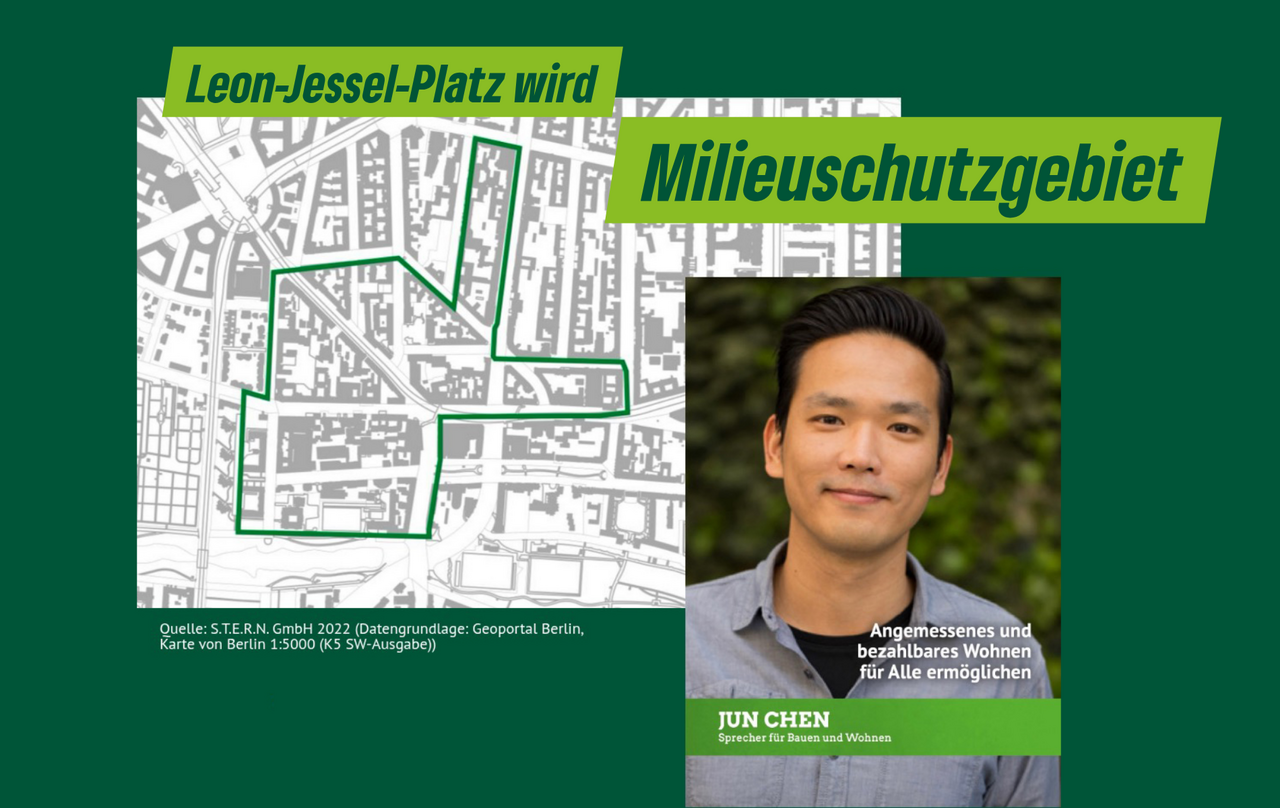 Leon-Jessel-Platz wird Milieuschutzgebiet