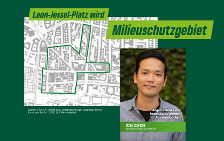 Leon-Jessel-Platz wird Milieuschutzgebiet