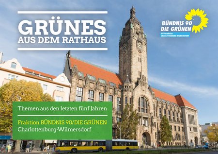 Fraktionsbroschüre "Grünes aus dem Rathaus": Themen aus den letzten fünf Jahren