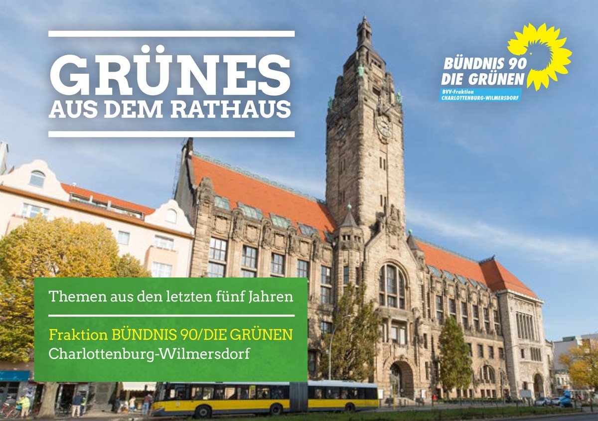 Themen aus den letzten fünf Jahren im "Grünes aus dem Rathaus"